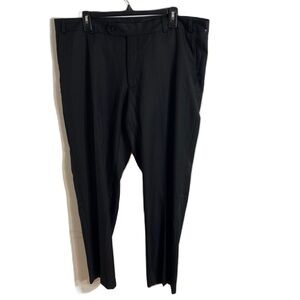 Preswick & Moore Career Pants Sz 40x32 Black Gray Men’s Dress